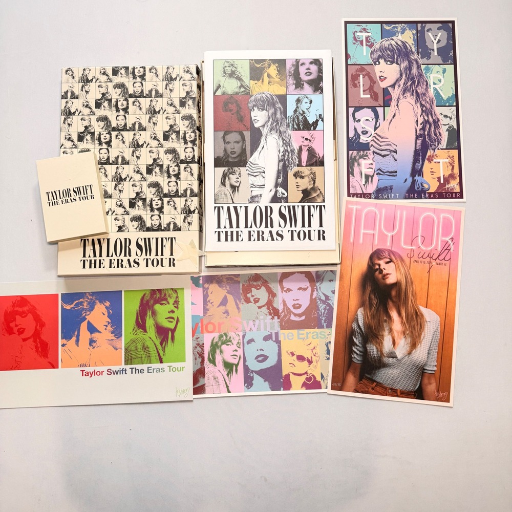 Taylor Swift Eras Tour 23' VIP BoxNumbered Posters Prints Tampa FL Concert Merch